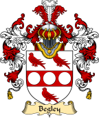 Irish Family Coat of Arms (v.25a) Bagley or Begley
