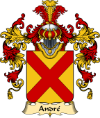 French Family Coat of Arms (v.25) André