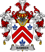 Irish Family Coat of Arms (v.25b) Bamber