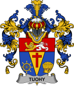 Irish Family Coat of Arms (v.25b) Tuohy or O