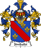 Italian Family Coat of Arms (v.25b) Sinibaldi