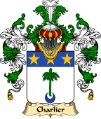 French Family Coat of Arms (v.25) Charlier
