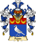 French Family Coat of Arms (v.25) Pépin