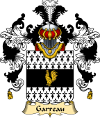 French Family Coat of Arms (v.25) Garreau