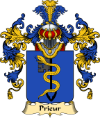 French Family Coat of Arms (v.25) Prieur