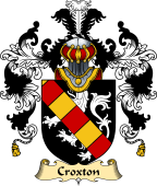 English Family Coat of Arms (v.25) Croxton