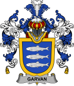 Irish Family Coat of Arms (v.25b) Garvan or O