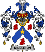 Irish Family Coat of Arms (v.25b) Middleton