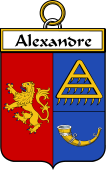 French Family Coat of Arms (v.25) Alexandre