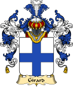 French Family Coat of Arms (v.25) Girard