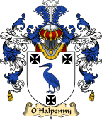 Irish Family Coat of Arms (v.25a) O