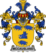 Irish Family Coat of Arms (v.25b) McCausland