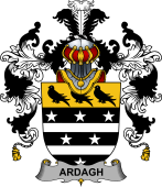 Irish Family Coat of Arms (v.25b) Ardagh