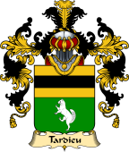 French Family Coat of Arms (v.25) Tardieu