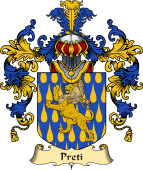 Italian Family Coat of Arms (v.25a) Preti