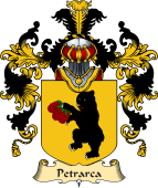 Italian Family Coat of Arms (v.25a) Petrarca