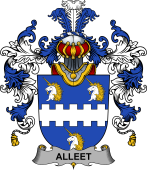 Irish Family Coat of Arms (v.25b) Alleet