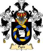 English Family Coat of Arms (v.25) Pym