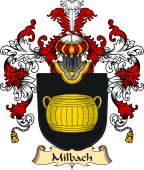 German Coat of Arms (v.25b) Milbach