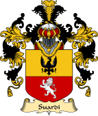 Italian Family Coat of Arms (v.25a) Suardi