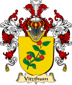 German Coat of Arms (v.25b) Vitzthum