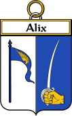 French Family Coat of Arms (v.25) Alix