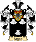 French Family Coat of Arms (v.25) Rouxel