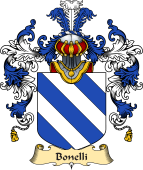 Italian Family Coat of Arms (v.25a) Bonelli