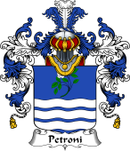 Italian Family Coat of Arms (v.25b) Petroni
