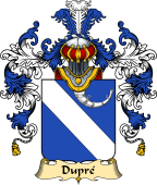 French Family Coat of Arms (v.25) Dupré