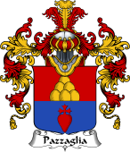 Italian Family Coat of Arms (v.25b) Pazzaglia