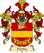 Italian Family Coat of Arms (v.25a) Farina