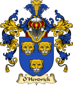 Irish Family Coat of Arms (v.25a) O