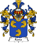 Italian Family Coat of Arms (v.25b) Ferro