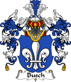 German Wappen Coat of Arms (v.25) Busch