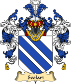 Italian Family Coat of Arms (v.25a) Scolari