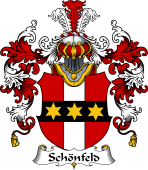 German Wappen Coat of Arms (v.25) Schönfeld