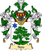 Italian Family Coat of Arms (v.25a) Noto