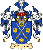 Irish Family Coat of Arms (v.25a) O
