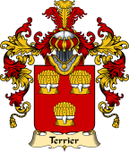 French Family Coat of Arms (v.25) Terrier