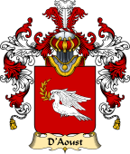 French Family Coat of Arms (v.25) Aoust (d