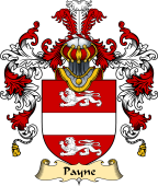 English Family Coat of Arms (v.25) Payne