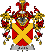 Irish Family Coat of Arms (v.25b) Farren or O