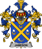 Irish Family Coat of Arms (v.25b) Jameson