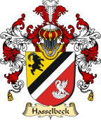 German Coat of Arms (v.25b) Hasselbeck