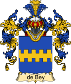 French Family Coat of Arms (v.25) Bey (de)