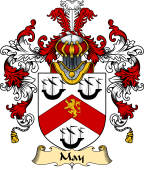 Irish Family Coat of Arms (v.25a) May