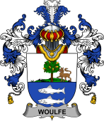 Irish Family Coat of Arms (v.25b) Woulfe