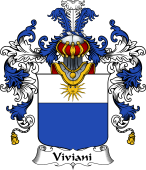 Italian Family Coat of Arms (v.25b) Viviani