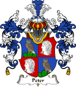German Wappen Coat of Arms (v.25) Peter